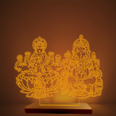 Ganesh Laxmi Table Lamp