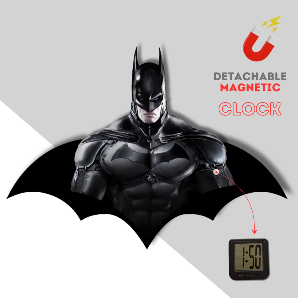 Batman Digital Wall Clock - aswholeideas.com